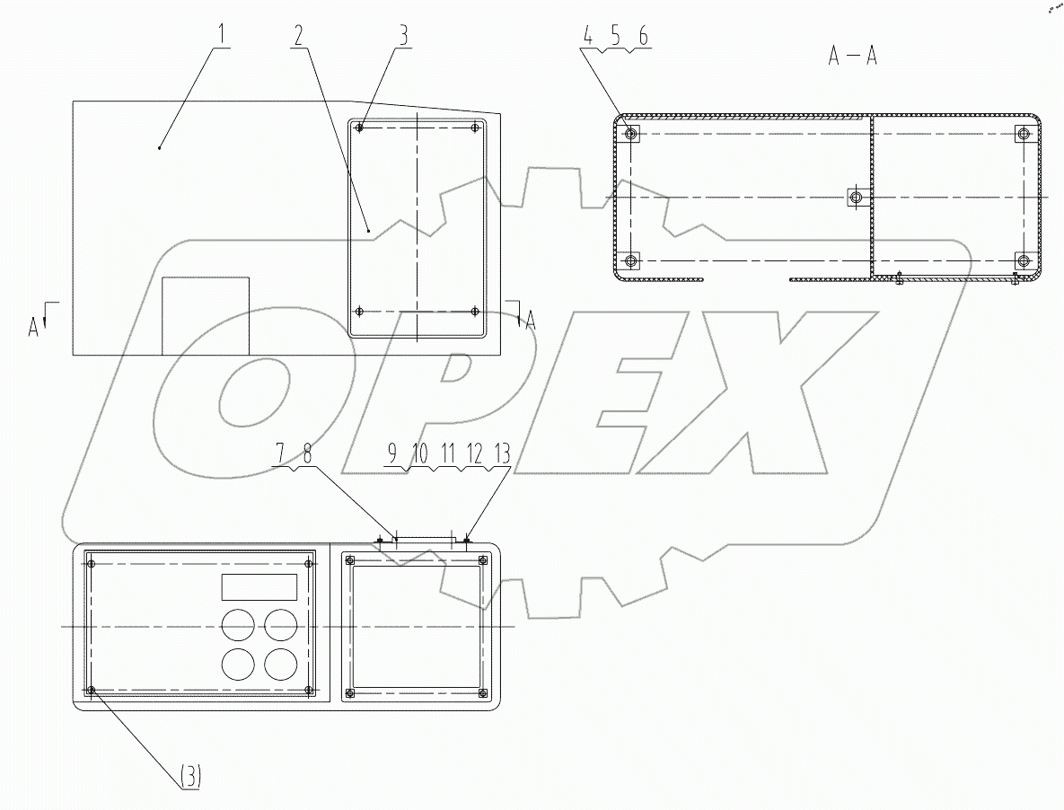  47C1941 000 CONTROL BOX AS