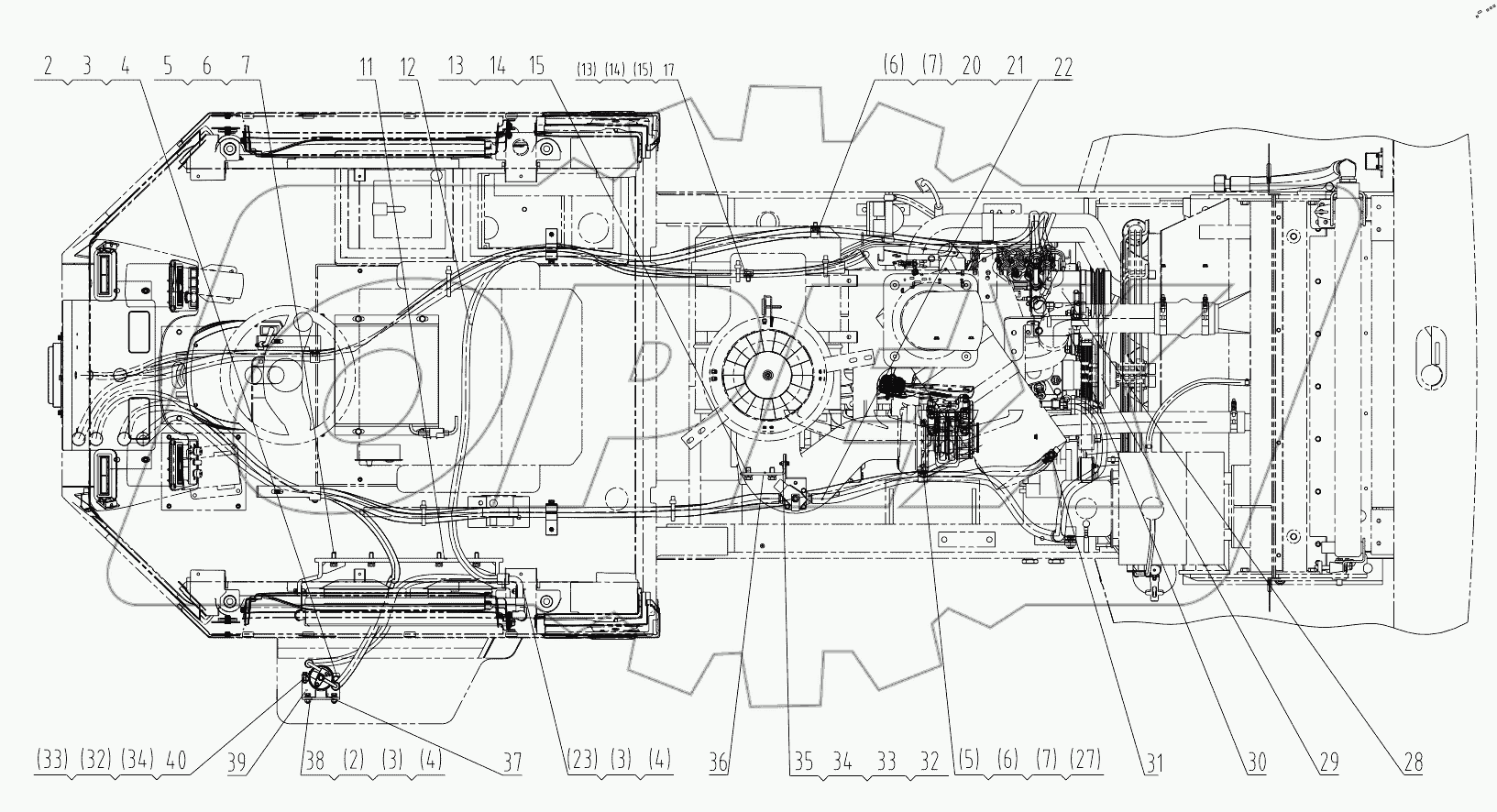  23E0303 004 AIR CONDITIONING SYSTEM