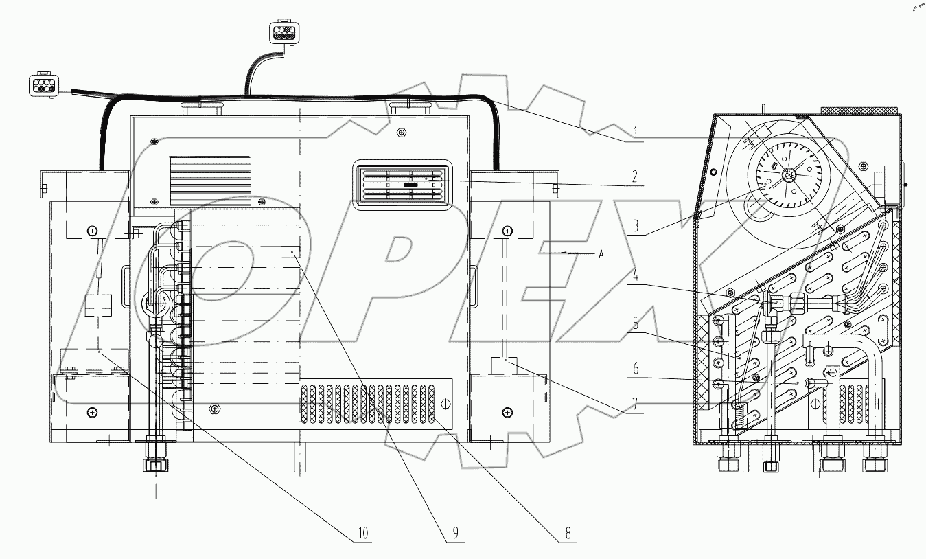  46C5490 001 EVAPORATOR AS