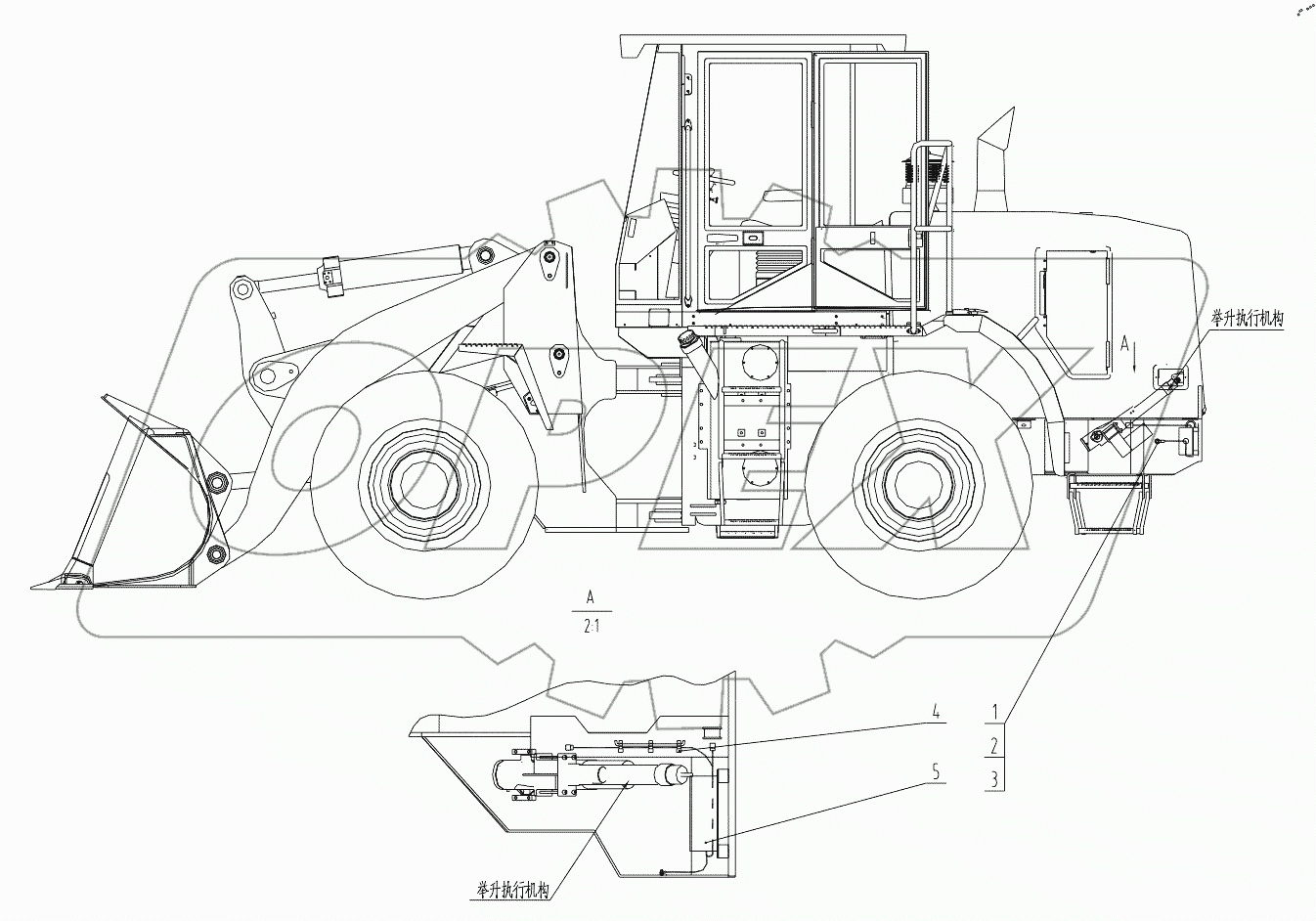  46C2935 001 HOOD LIFT SYSTEM
