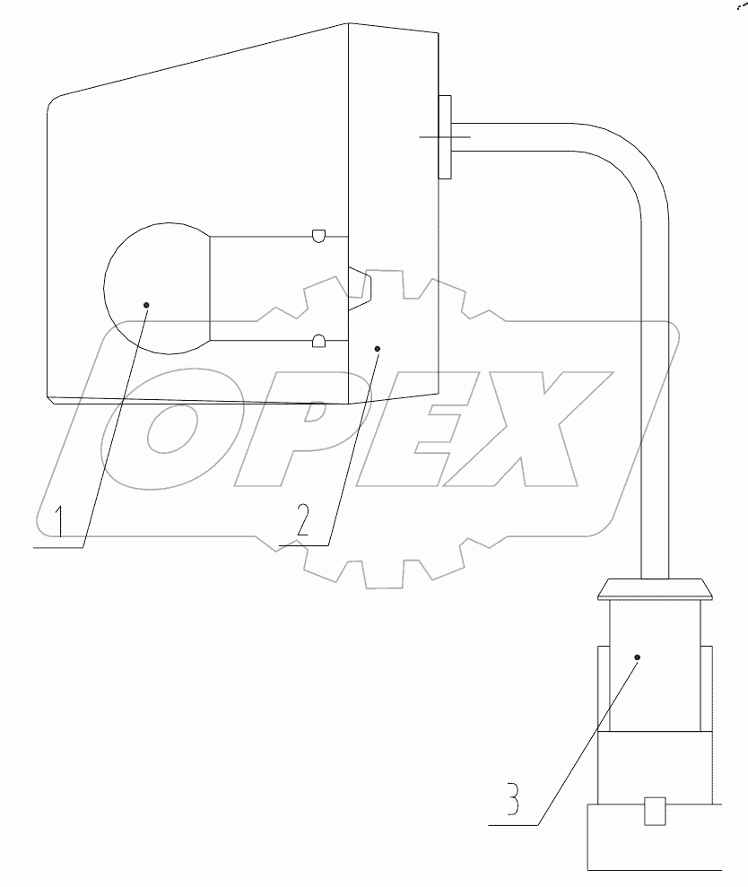  32B0333 001 LICENCE LIGHT