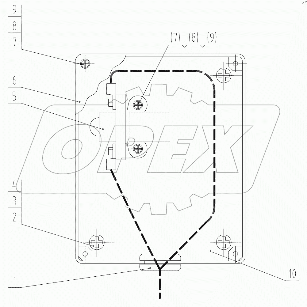  46C6725 000 CONTROL BOX AS