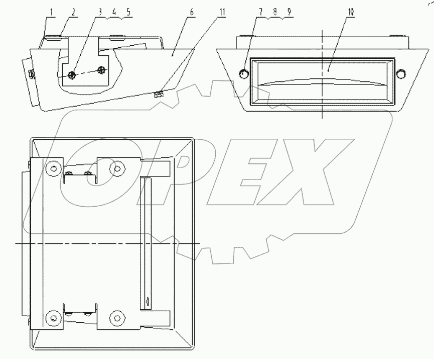  46C1841 003 RADIO/CASSETTE PLAYER