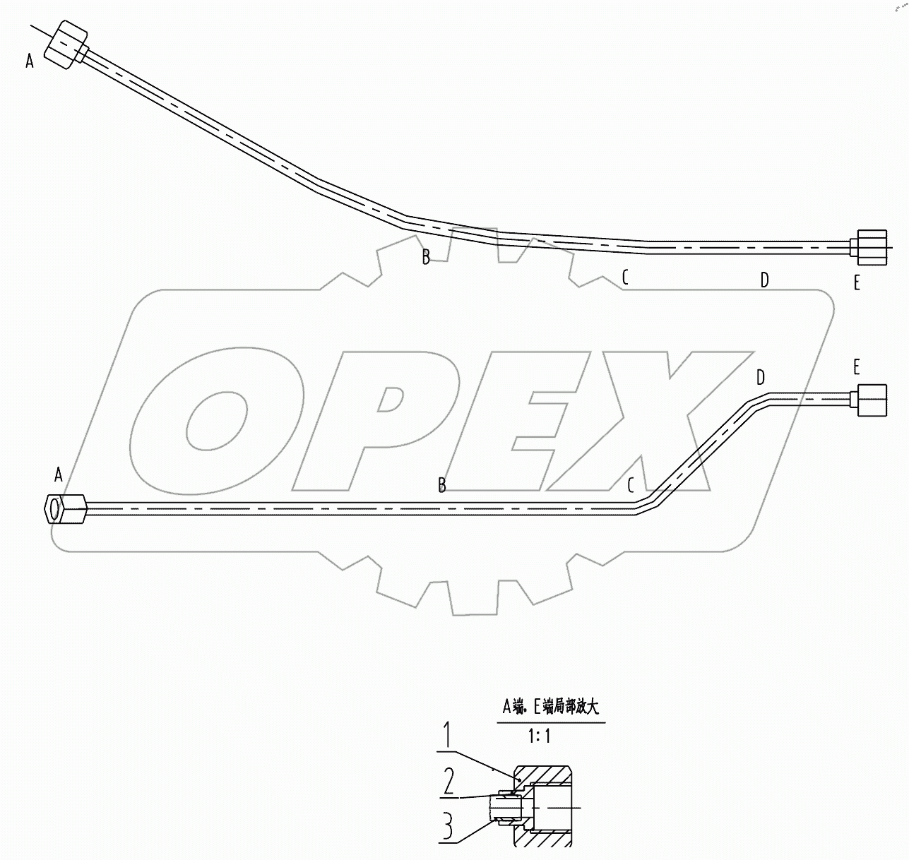  10D0283 000 OIL PIPE
