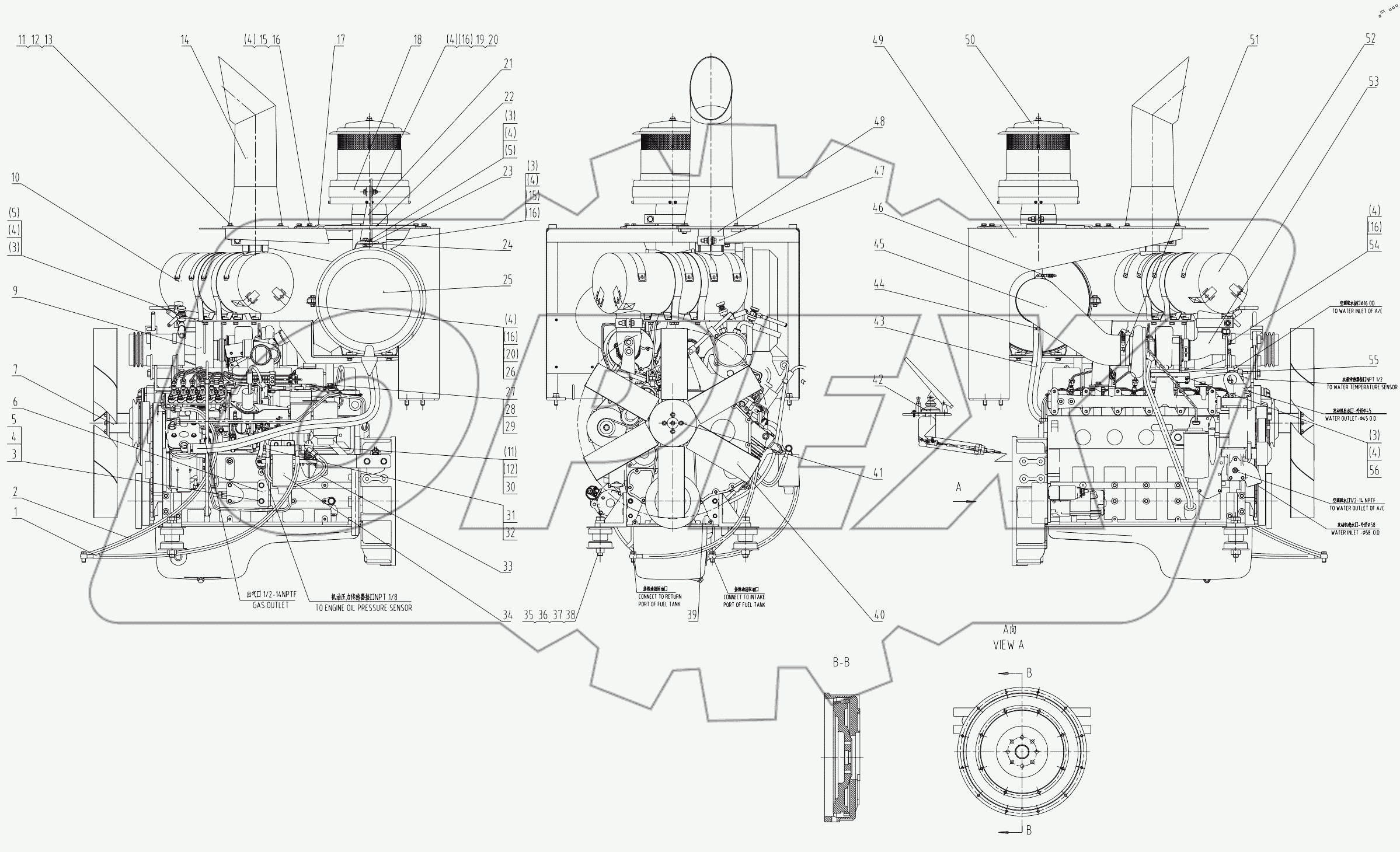  00E0663 004 ENGINE SYSTEM