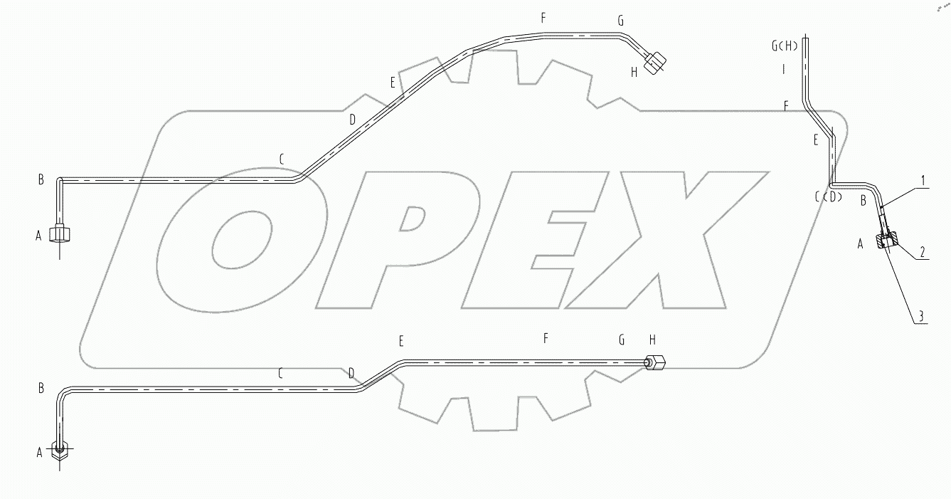  10D0286 000 OIL PIPE