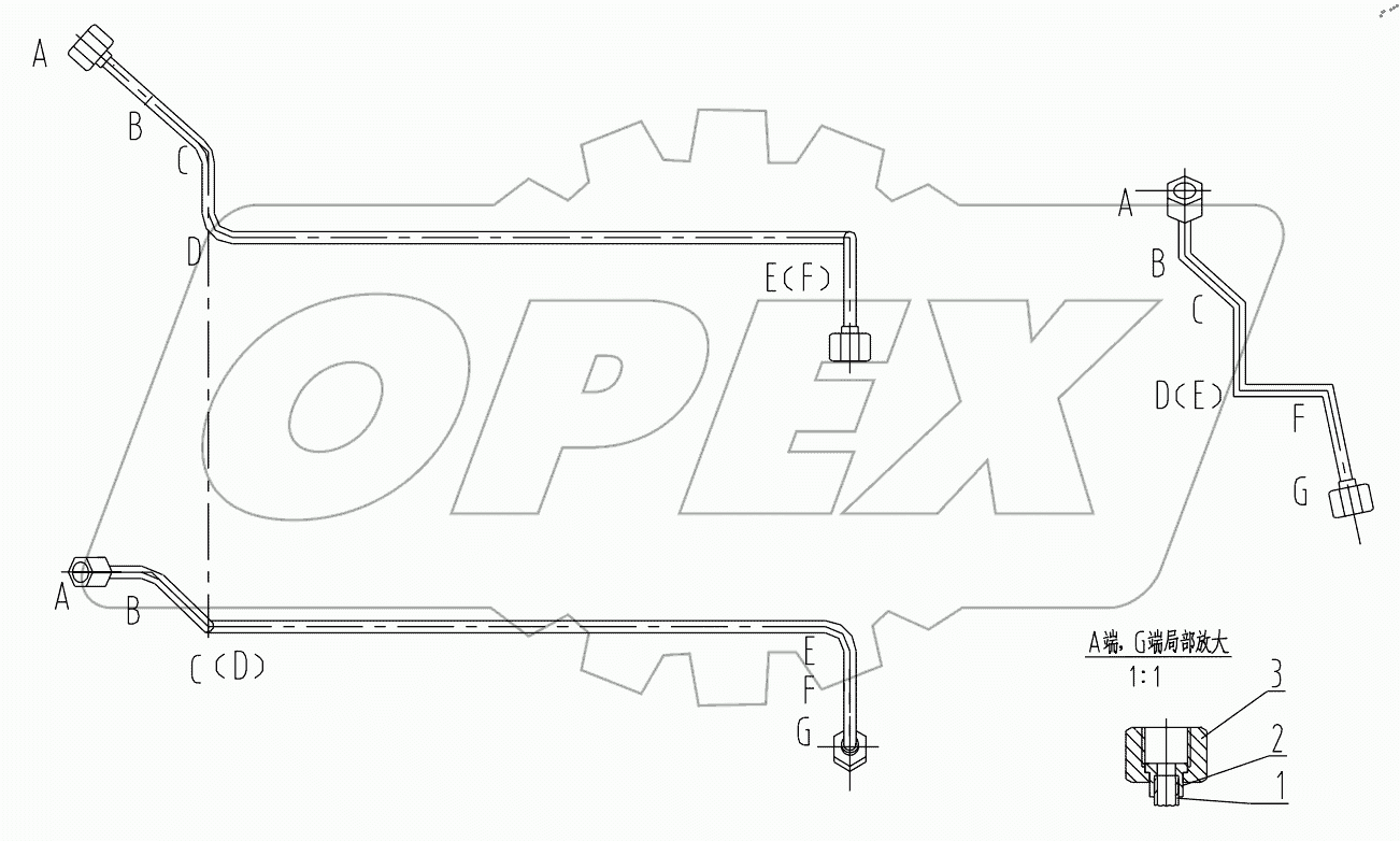  10D0285 000 OIL PIPE