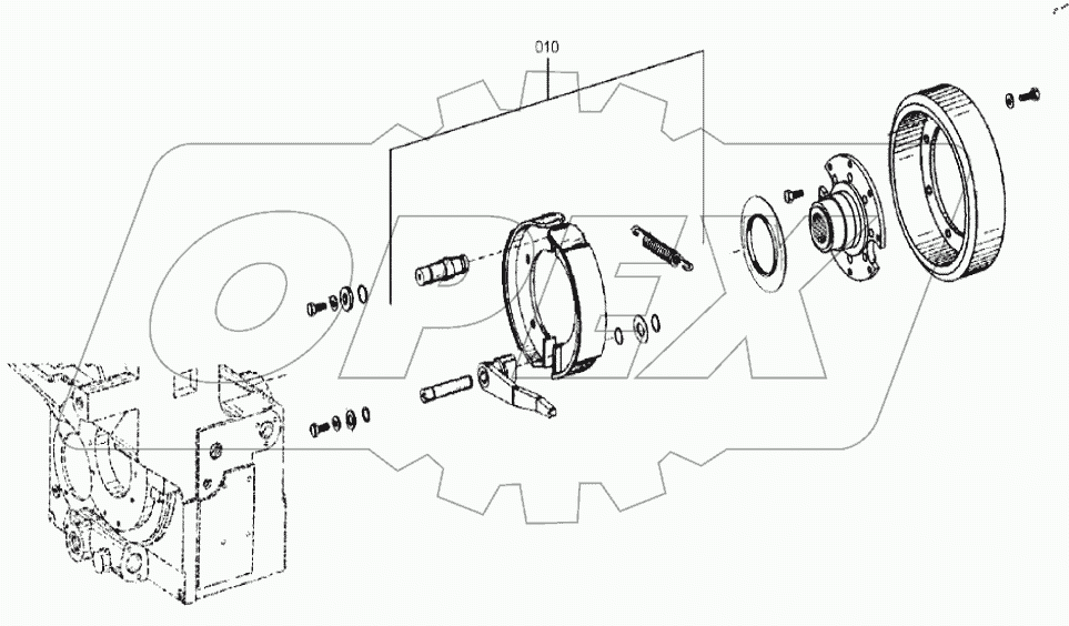  4644 109 040 01 PARKING BRAKE