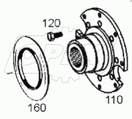  4644 109 438 00 PARKING BRAKE