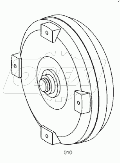  4166 034 070 00 TORQUE CONVERTER