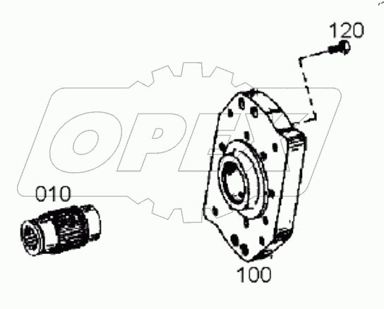  4644 155 420 00 POWER TAKE-OFF