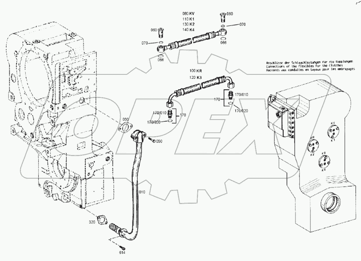  4644 121 023 00 OILPIPE