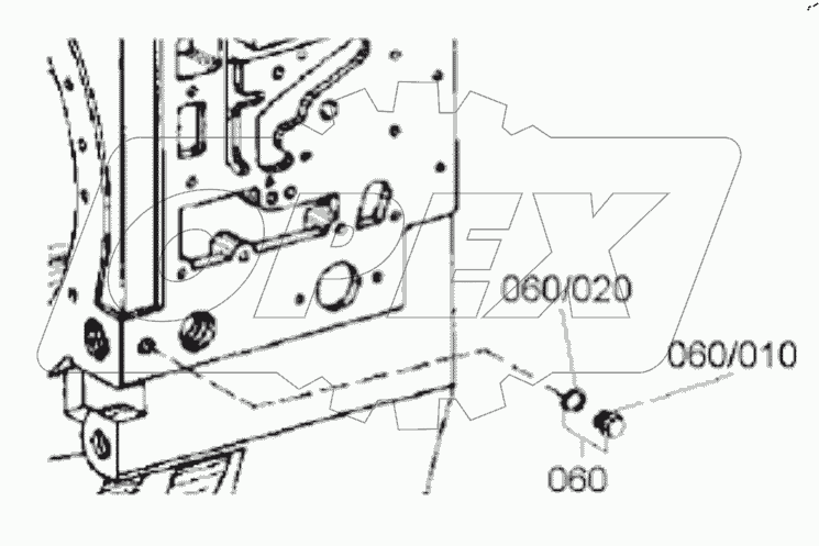  4644 101 491 00 GEARBOX HOUSING