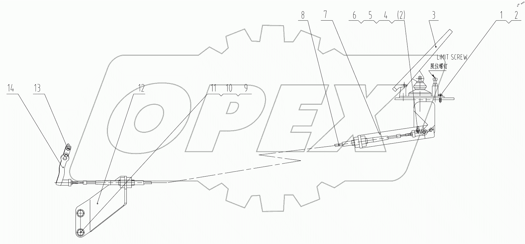  23C0281 000 THROTTLE CONTROL SYSTEM
