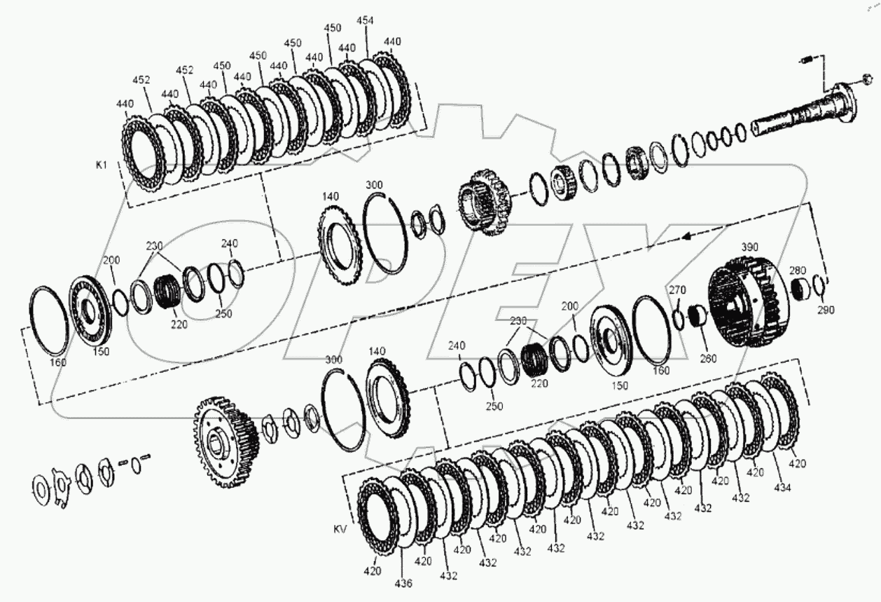  4644 151 034 01 COUPING KV+K1