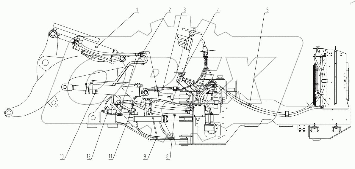  15E1003 000 HYDRAULIC SYSTEM