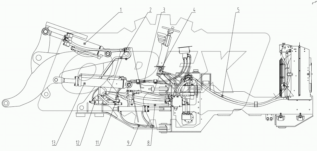  15E1016 000 HYDRAULIC SYSTEM