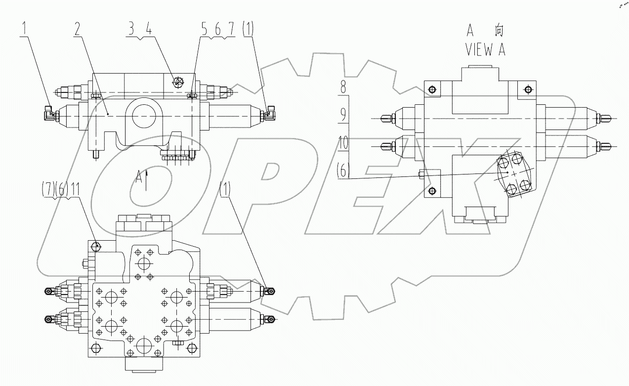  12C2343 000 CONTROL VALVE AS