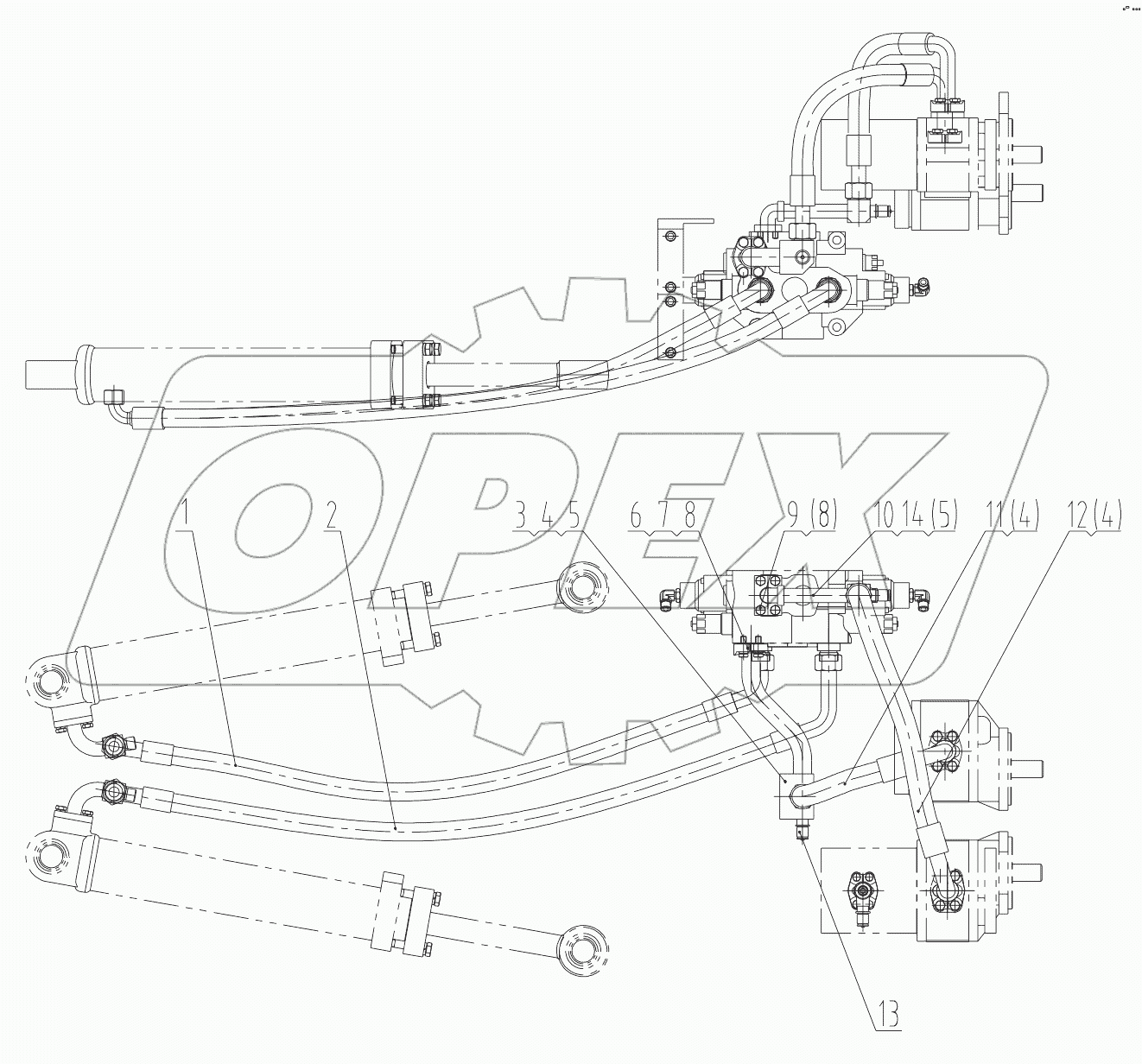  10E0020 002 FLOW AMPLIFYING VALVE LINES