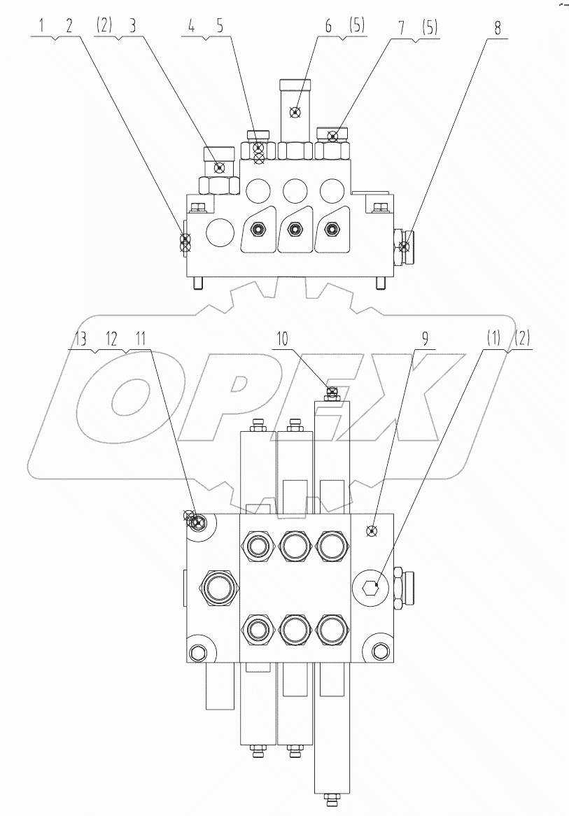  12C2277 000 CONTROL VALVE AS