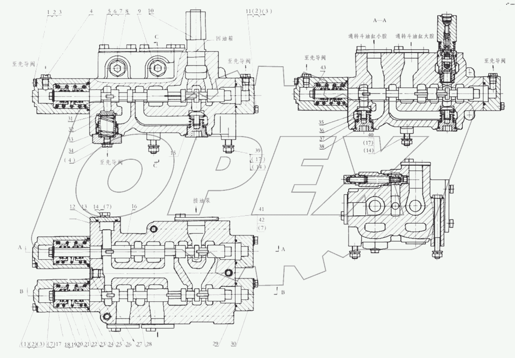  12C0025 000 DISTRIBUTING VALVE