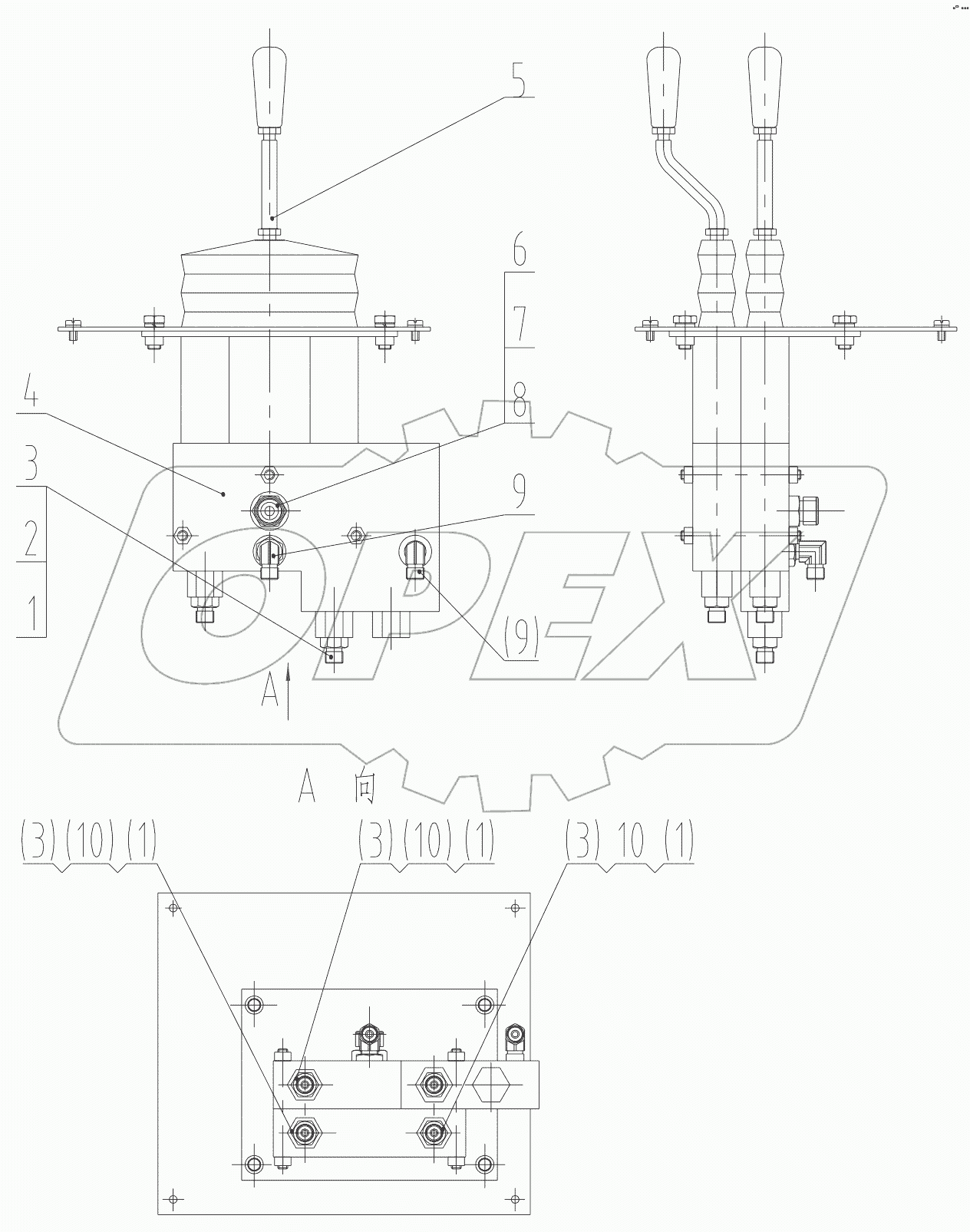  11E0052 002 PILOT CONTROL SYSTEM