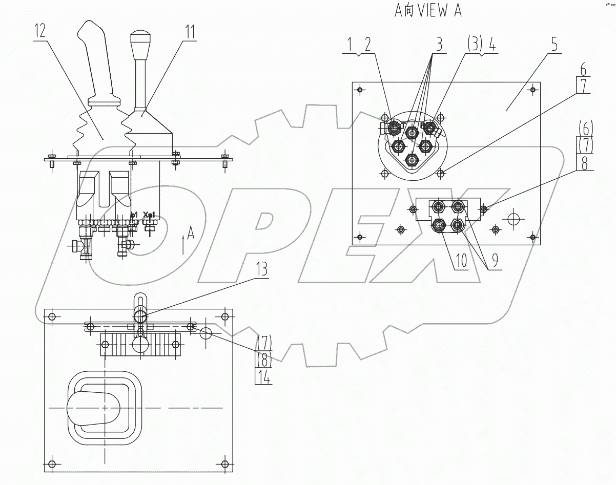  12C1711 001 PILOT VALVE MOUNTING AS
