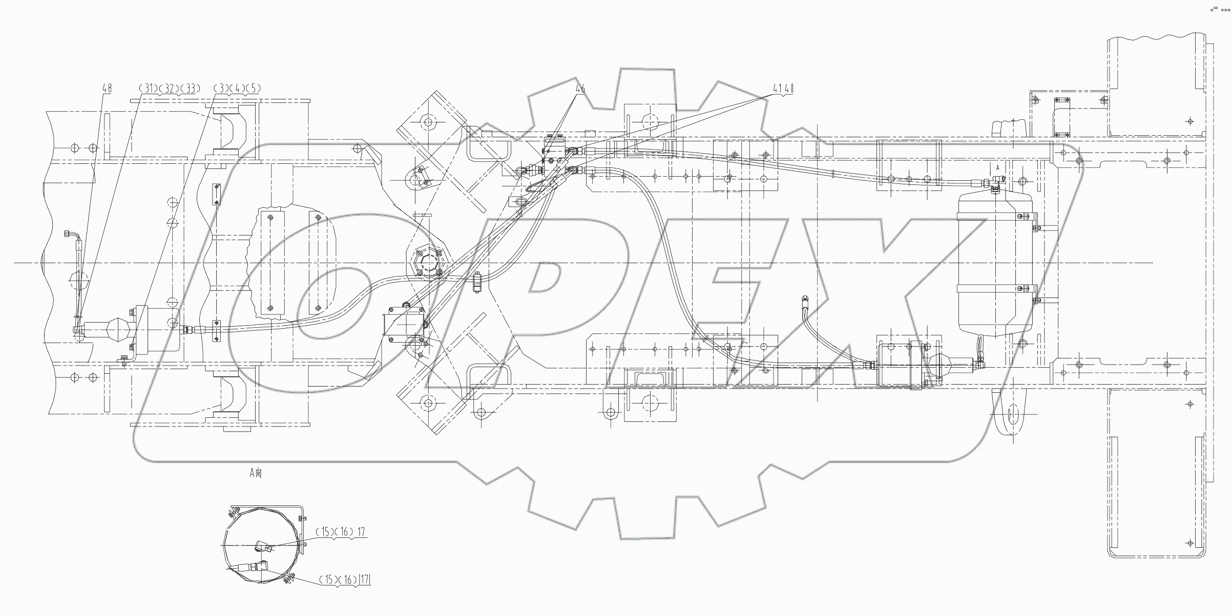 20E0063 005 SERVICE BRAKE SYSTEM