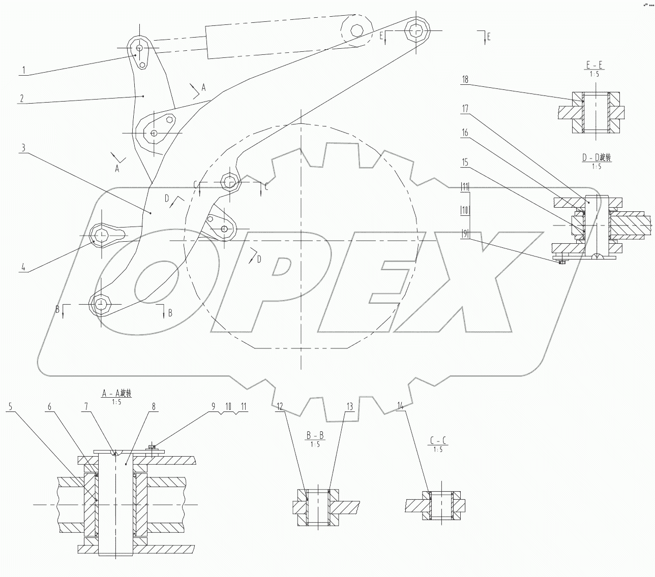  32E0014 000 WORK IMPLEMENT