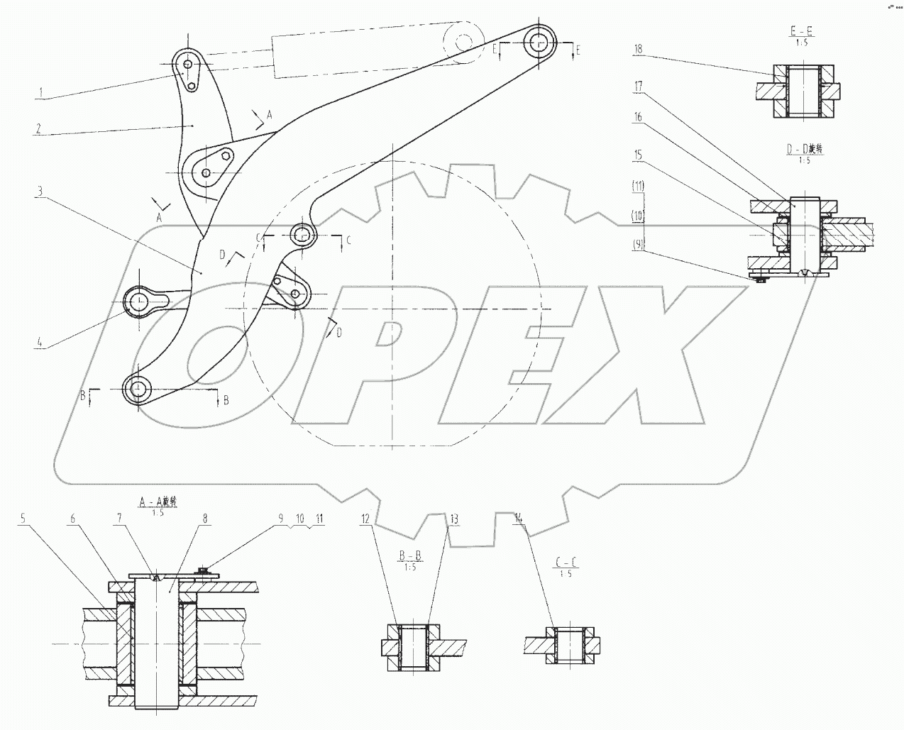  32E0315 000 WORK IMPLEMENT