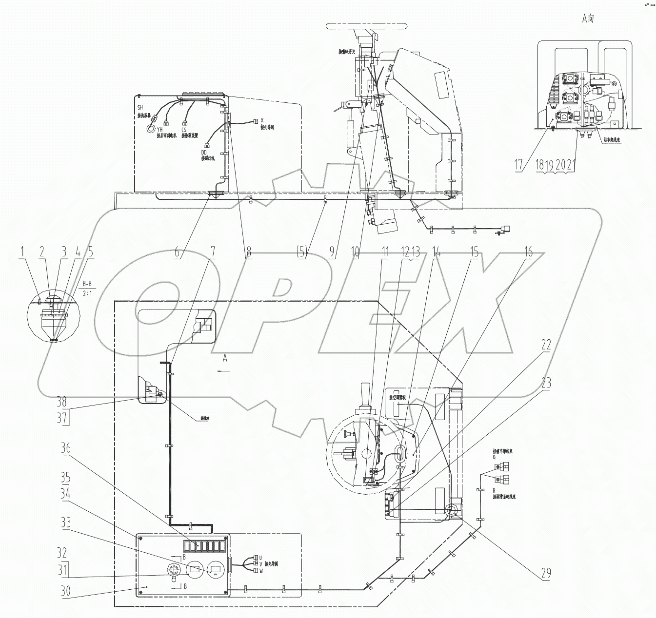  46C1758 002 CAB WIRING