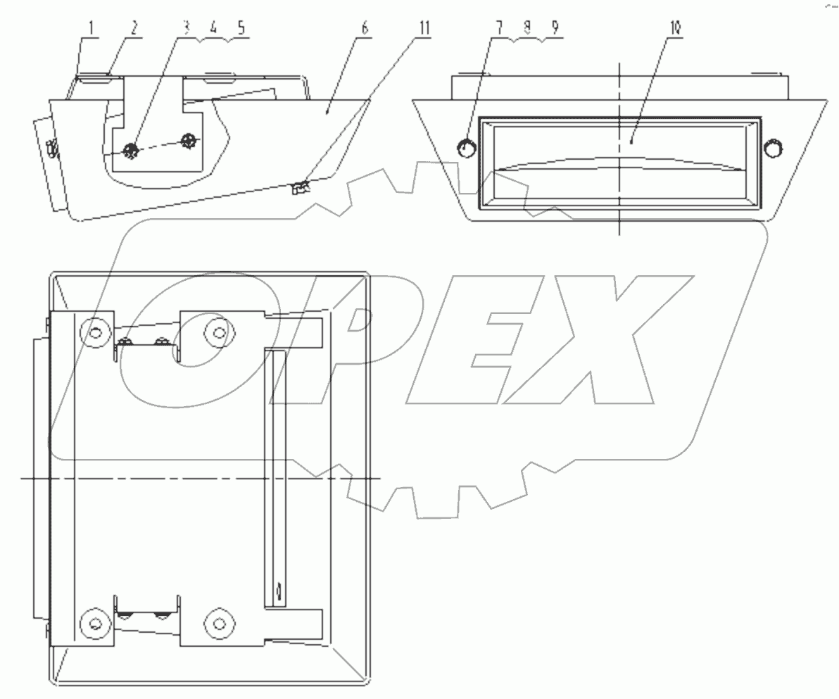  46C1841 002 RADIO/CASSETTE PLAYER
