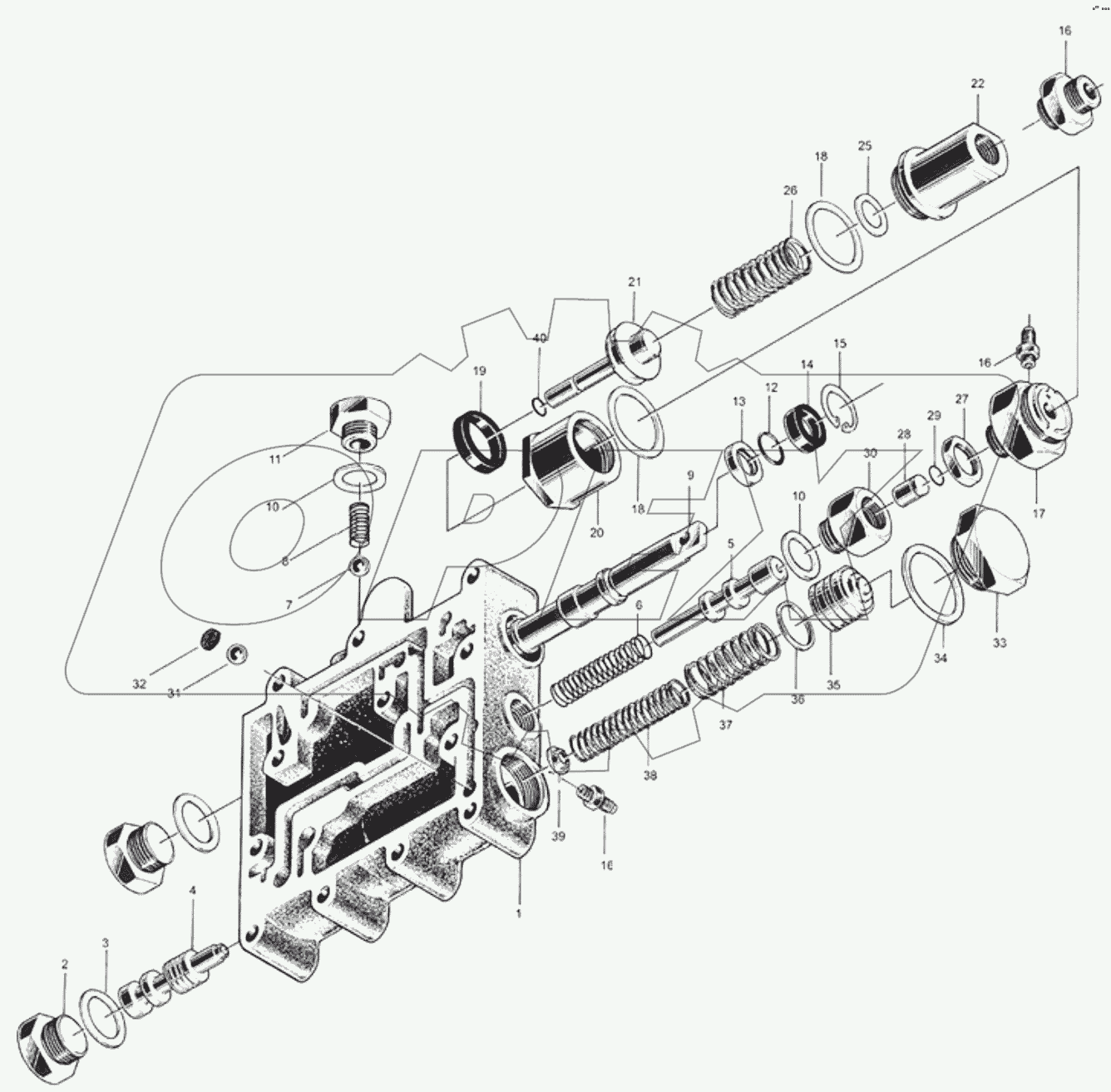  12C0001 000 SHIFT CONTROL VALVE