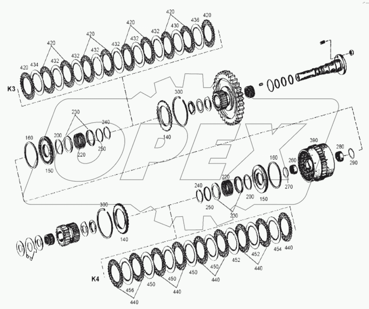  4644 153 158 00 COUPLING III, IV