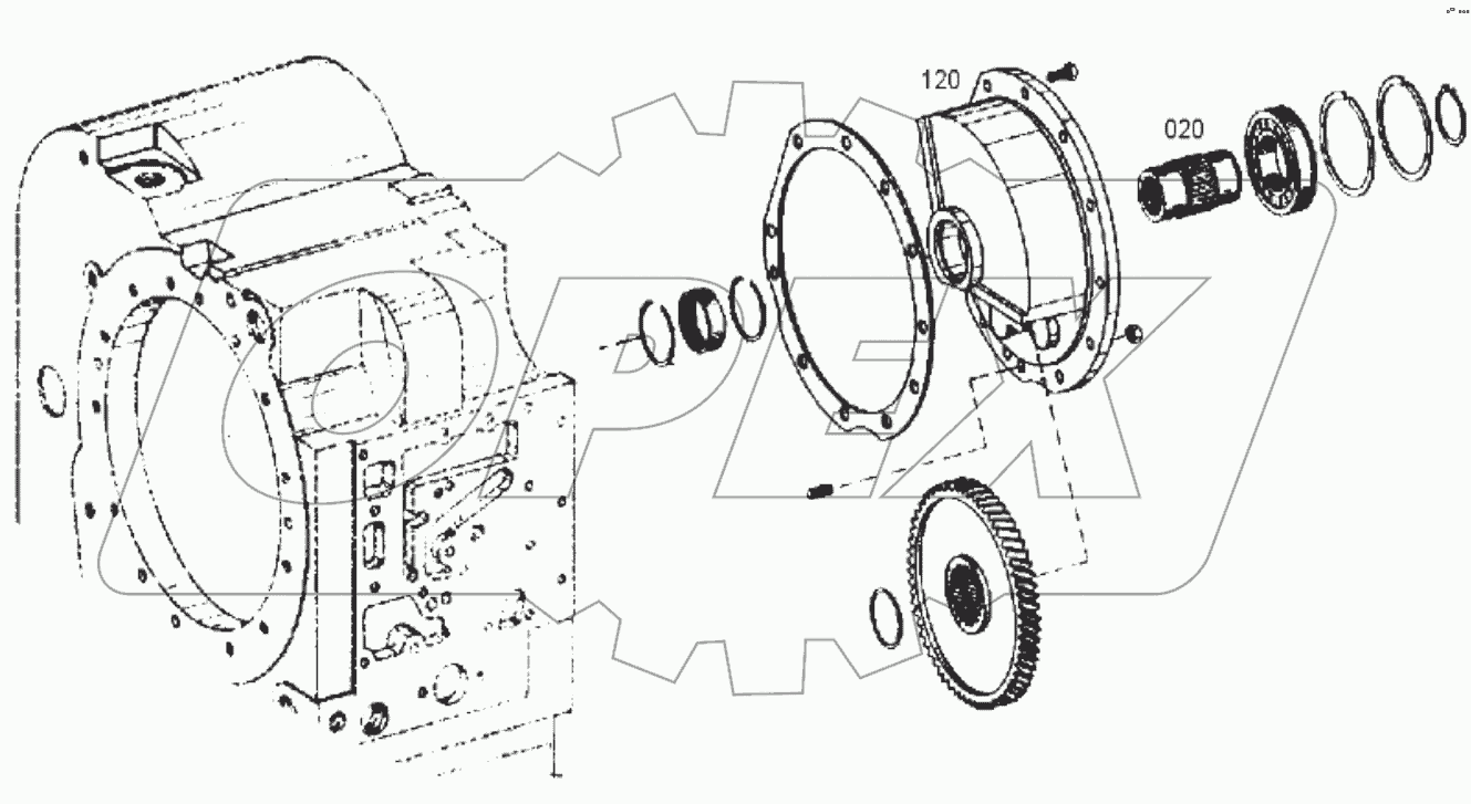  4644 154 021 02 POWER TAKE-OFF