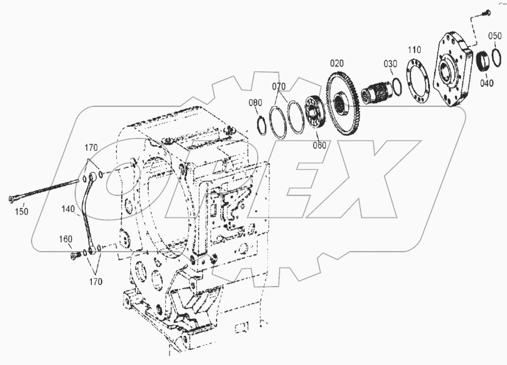  4644 155 015 01 POWER TAKE-OFF