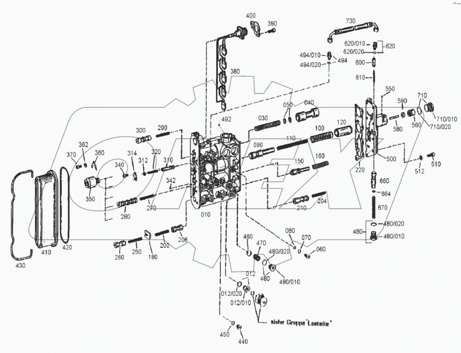  4644 159 061 00 GEAR SHIFT SYSTEM