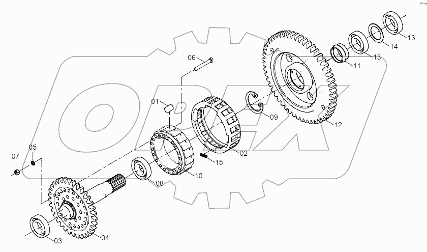  52C0215_000_00 OVERRUN CLUTCH