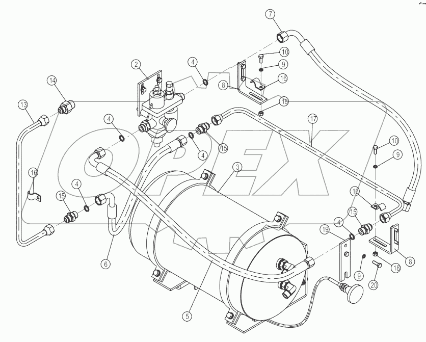  00C4259_000_00 AIR RESERVOIR & LINES