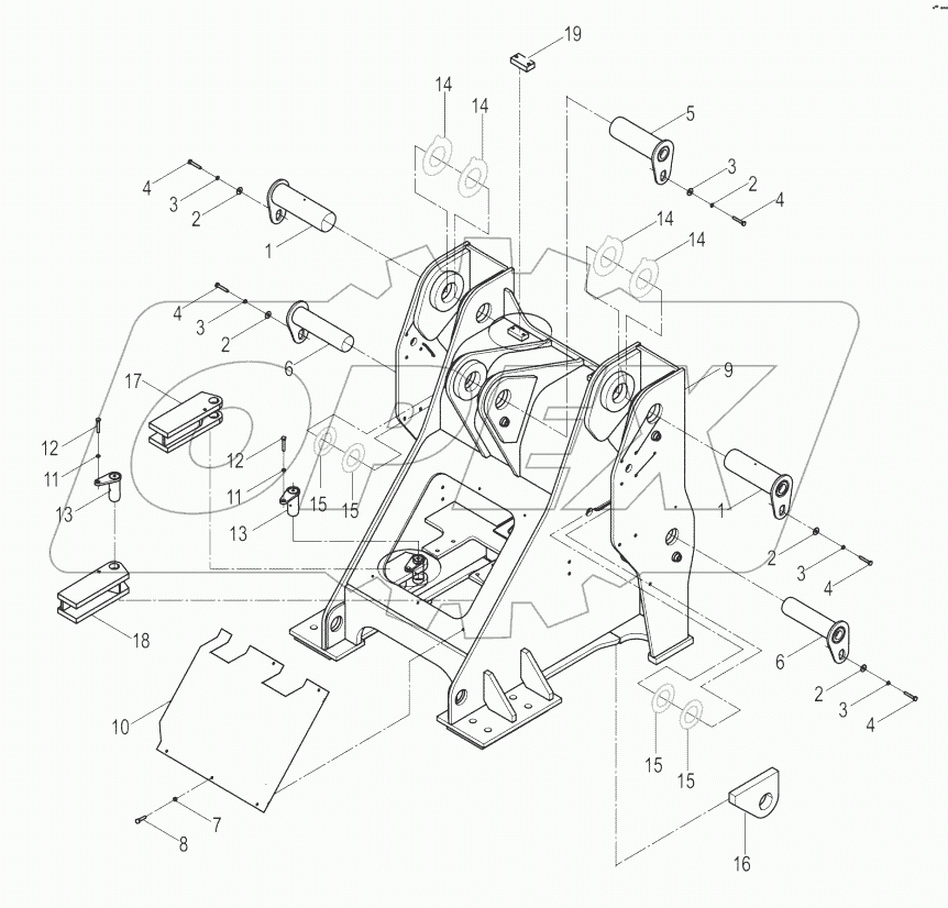  30E0734_004_00 FRONT FRAME AS