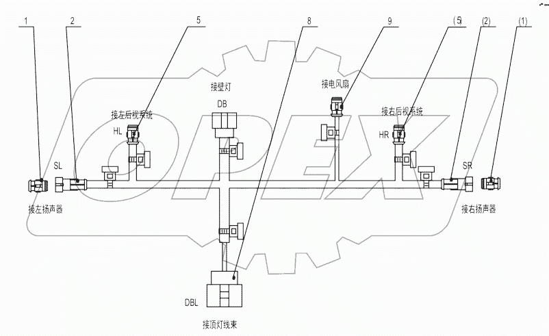  08C6846_000_00 HARNESS