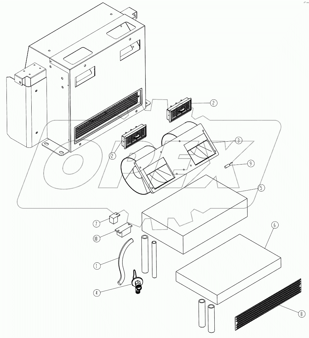  46C5490_001_00 EVAPORATOR AS