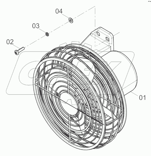  46C1787_003_00 FAN AS