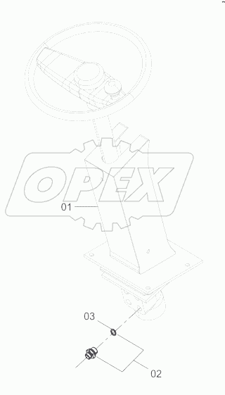  44C1063_001_00 STEERING COLUMN AS