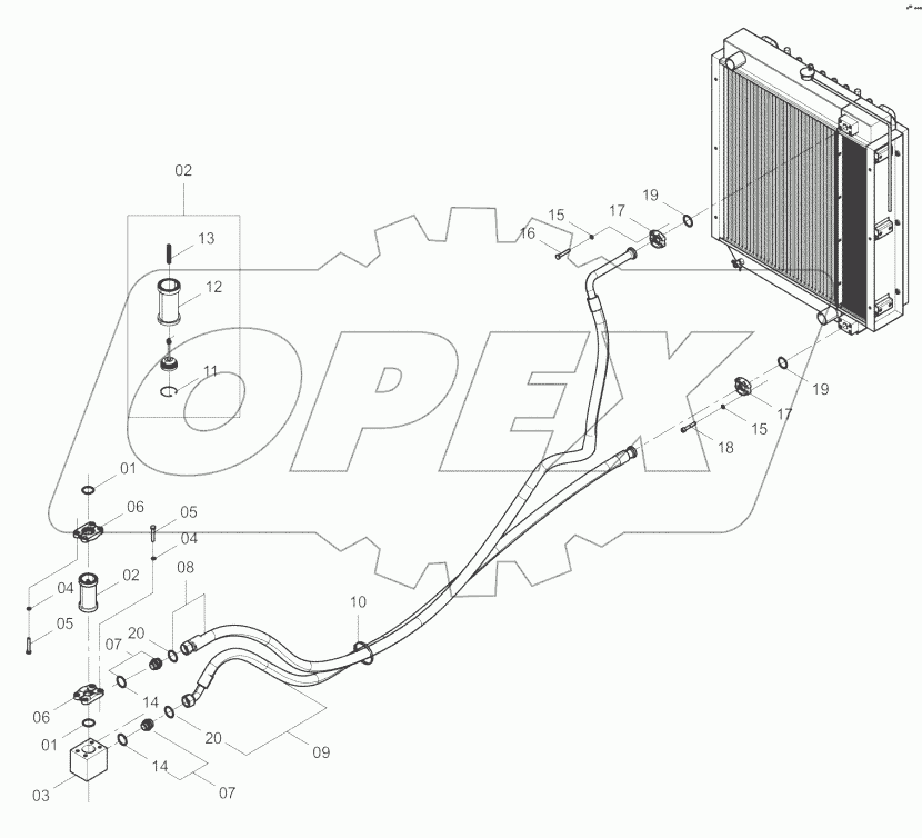  00C1922_005_00 COOLER LINES