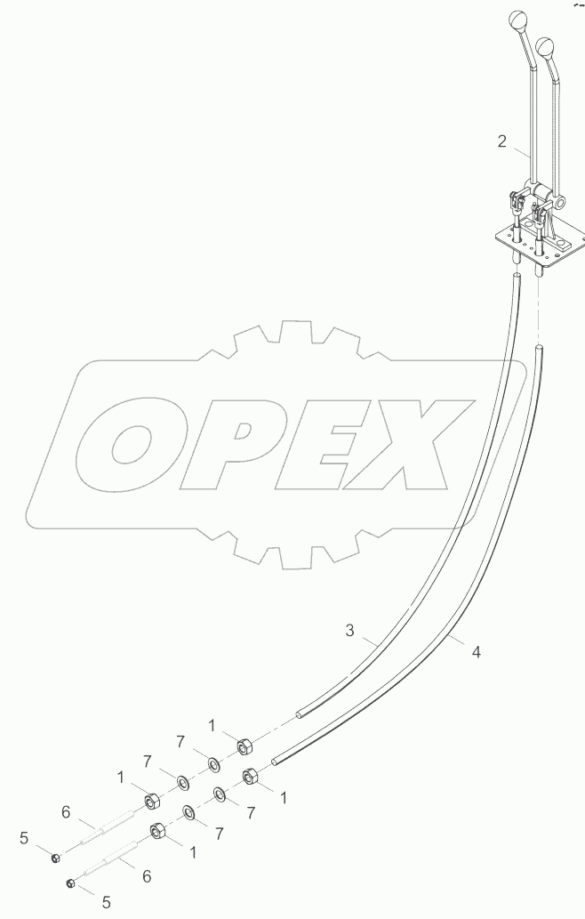  54C0367_000_00 CONTROL LEVER