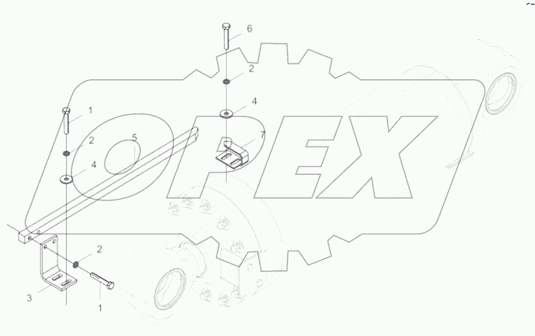  44C1062_001_00 INDICATOR ROD AS