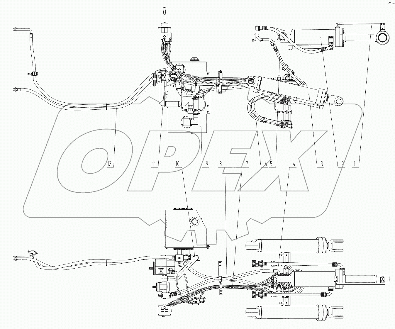  11E1150_000_00 HYDRAULIC SYSTEM