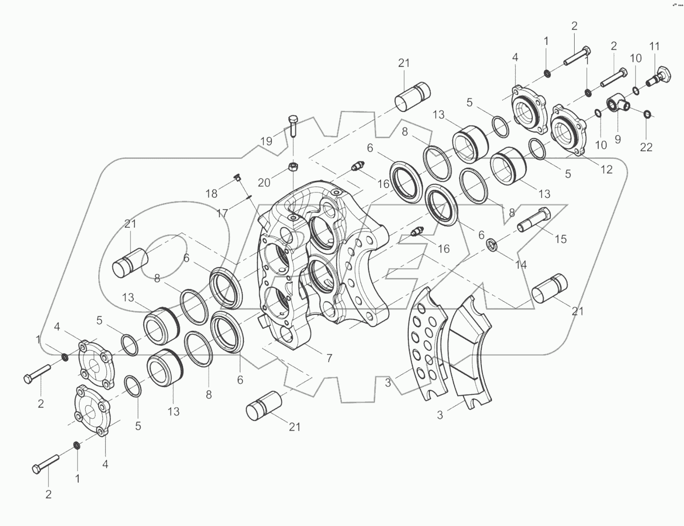 45C0005-002-00 CLAMP AS