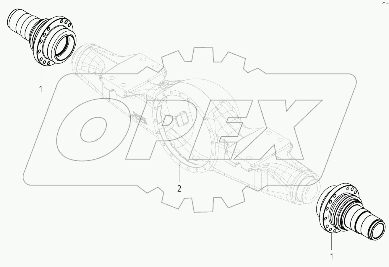 24D0285-000-00 SPINDLE WELDMENT